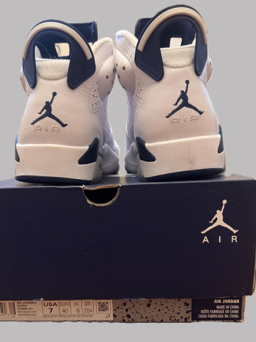 Air Jordan 6 Retro 'Midnight Navy' 2022